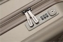 Decent Handbagage Koffer / Trolley / Reiskoffer - 42 Cm - 24 Liter - ABS - Maxi Air - Champagne -Tassen Kortingen Winkel 1200x802