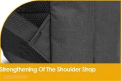 Golden Wolf Rugzak - Rugtas - Laptoptas - Motortas - Antraciet - Smartlock -Tassen Kortingen Winkel 1200x802 4