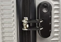 Handbagage Koffer 51cm 4 Wielen Trolley - Zilver -Tassen Kortingen Winkel 1200x826