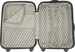 SB Travelbags Handbagage Koffer 55cm 4 Wielen Trolley - Blauw -Tassen Kortingen Winkel 1200x833