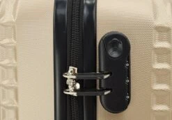 SB Travelbags Handbagage Koffer 51cm 4 Wielen Trolley - Champagne -Tassen Kortingen Winkel 1200x839 1