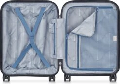 Delsey Handbagage Harde Koffer / Trolley / Reiskoffer - Freestyle - 55 Cm - Grijs -Tassen Kortingen Winkel 1200x839