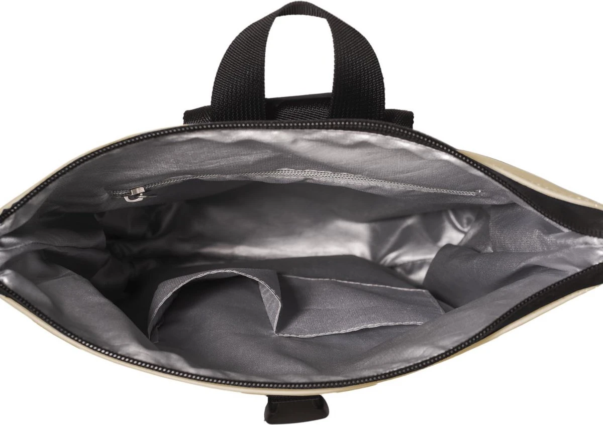 Daniel Ray Jefferson Rolltop Laptop Rugzak Waterproof - Off White 5 Daniel Ray Jefferson Rolltop Laptop Rugzak Waterproof - Off White - Afbeelding 3