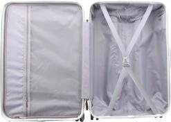 Royal Swiss - Reis Koffer - 56cm - Cijferslot- Lichtgewicht Koffer - 4 Wielen- Zilver -Tassen Kortingen Winkel 1200x856 1