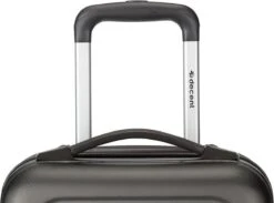 Decent Handbagage Koffer / Trolley / Reiskoffer - 42 Cm - 24 Liter - ABS - Maxi Air - Grijs -Tassen Kortingen Winkel 1200x888
