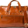 NEGOTIA Alpha - Leren Weekendtas - Leren Handbagage Reistas - Duffel Bag - 100% Luxe Top-Grain Leer - Bruin