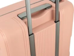 Decent Handbagage Koffer / Trolley / Reiskoffer - 55 Cm - 38 Liter - Polypropyleen - On-Tour - Roze -Tassen Kortingen Winkel 1200x906