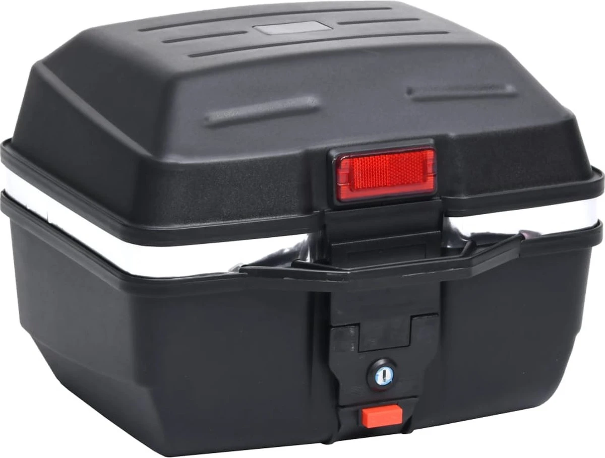 VIDAXL Topkoffer Voor Motor 24 L Voor 1 Helm 3 VIDAXL Topkoffer Voor Motor 24 L Voor 1 Helm