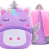 Rugzak - Schooltas - Kinderen - Eenhoorn – Unicorn - Pluche – Paars Roze - Peuters - Kleuters - Jongens - Meisjes -Tassen Kortingen Winkel 1200x917 2