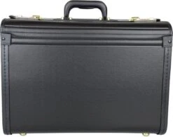 Pilotenkoffer Zonder Wiel - Kunstleer Zwart - Grote Piloten Koffer Met Laptopvak En Cijferslot - Kantoor Koffer - Werk Koffer -Tassen Kortingen Winkel 1200x948