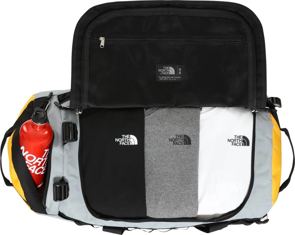 The North Face Gilman Duffel Reistas 71 Liter - Black/Mid Grey/Yellow 15 The North Face Gilman Duffel Reistas 71 Liter - Black/Mid Grey/Yellow - Afbeelding 13
