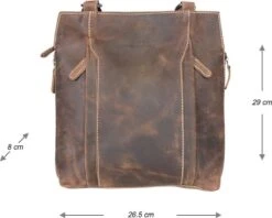 Rugtas Leer Of Schoudertas Leer Cognac - Rugzak Leer Anti-Diefstal - Groter Te Maken Met 2 Zij Ritsen -Tassen Kortingen Winkel 1200x964 2