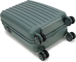 Decent Handbagage Koffer / Trolley / Reiskoffer - 55 Cm - 38 Liter - ABS - Tranporto - Groen -Tassen Kortingen Winkel 1200x979
