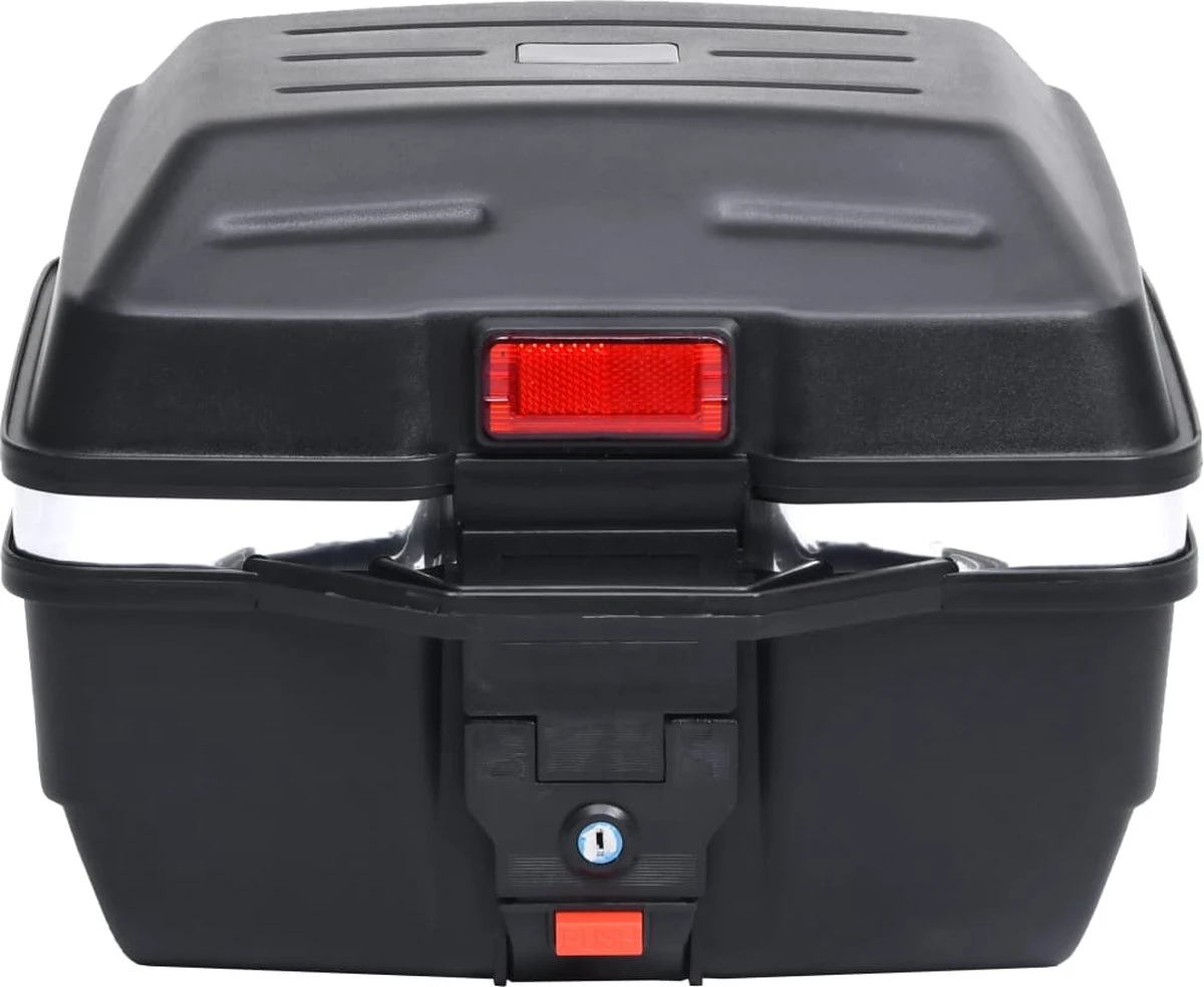 VIDAXL Topkoffer Voor Motor 24 L Voor 1 Helm 4 VIDAXL Topkoffer Voor Motor 24 L Voor 1 Helm - Afbeelding 2