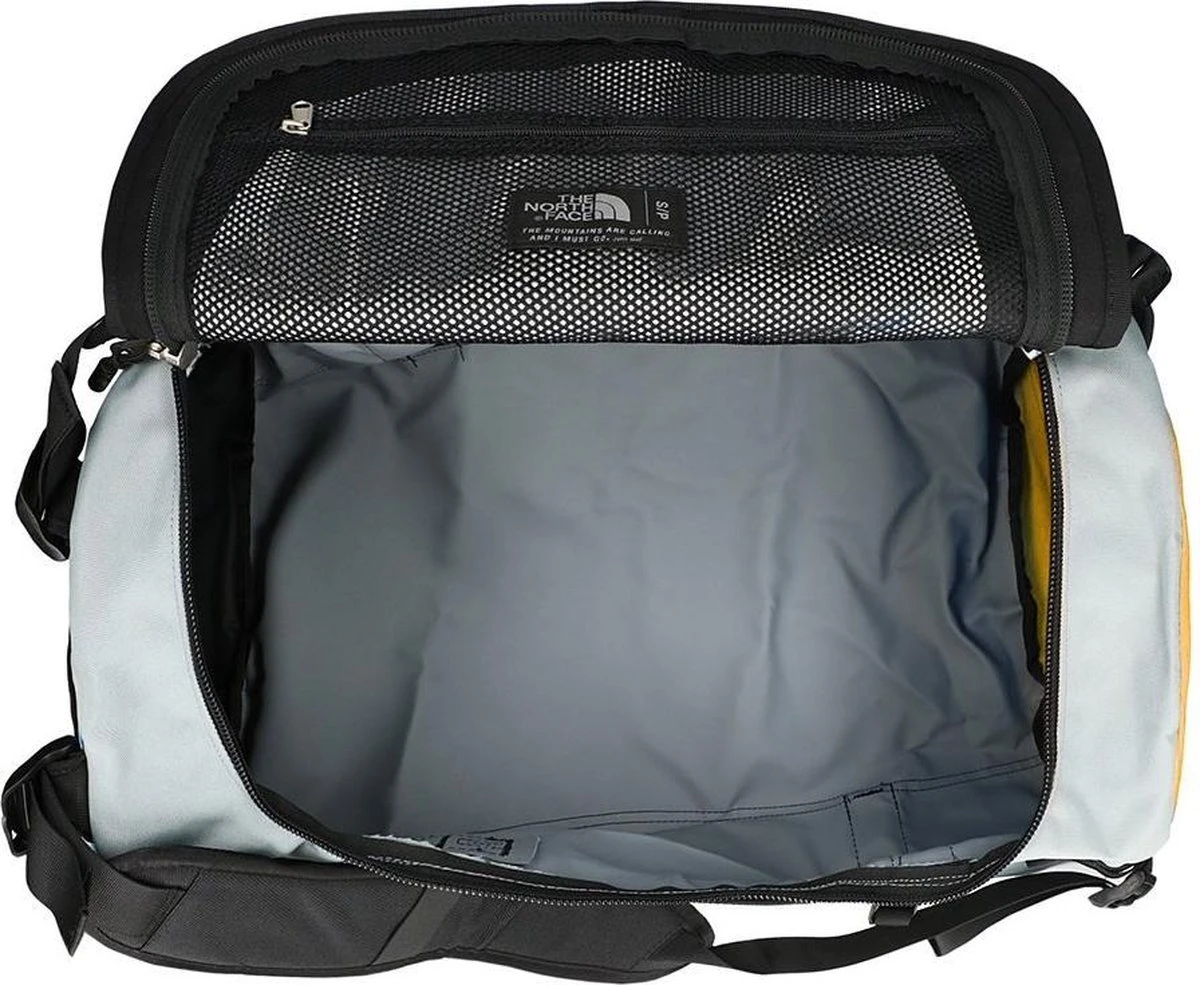 The North Face Gilman Duffel Reistas 71 Liter - Black/Mid Grey/Yellow 10 The North Face Gilman Duffel Reistas 71 Liter - Black/Mid Grey/Yellow - Afbeelding 8