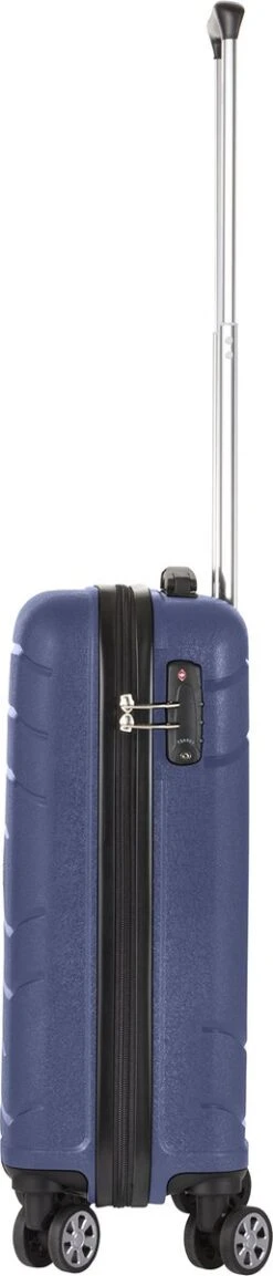 TravelZ Big Bars Handbagagekoffer 55cm Met TSA-slot - Ultrasterk - Blauw -Tassen Kortingen Winkel 257x1200