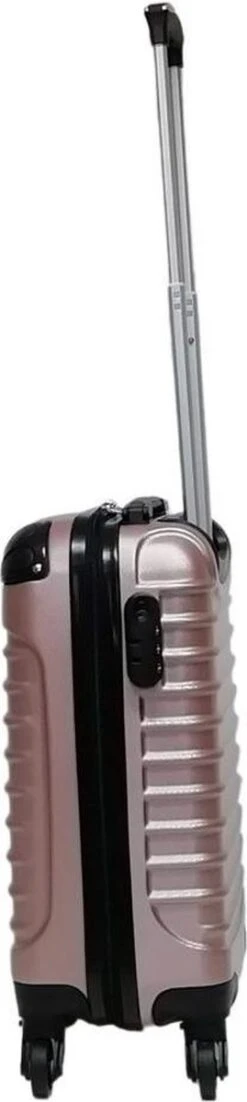 Castillo Quadrant 2 Delige ABS Kofferset (XL + S) - Rosé Gold -Tassen Kortingen Winkel 269x1200