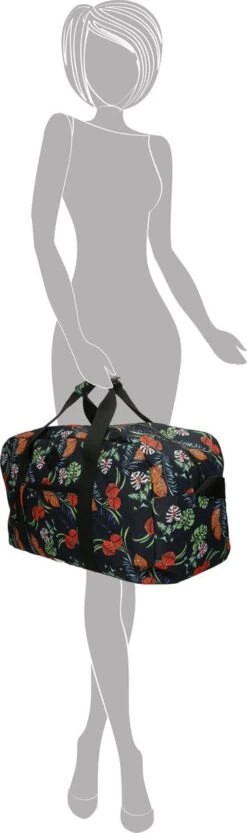 Enrico Benetti Capetown Sporttas/ Reistas - Blad Print 11 Enrico Benetti Capetown Sporttas/ Reistas - Blad Print -Tassen Kortingen Winkel 356x1200