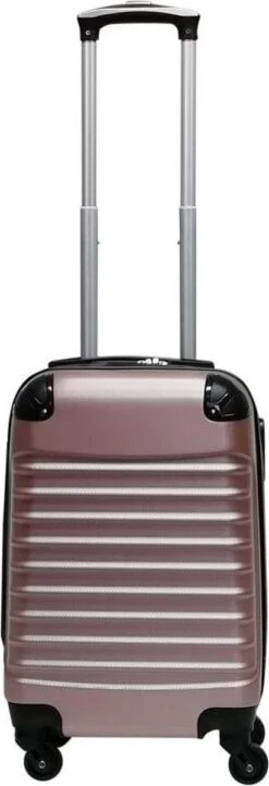 Castillo Quadrant 2 Delige ABS Kofferset (XL + S) - Rosé Gold -Tassen Kortingen Winkel 411x1200 2