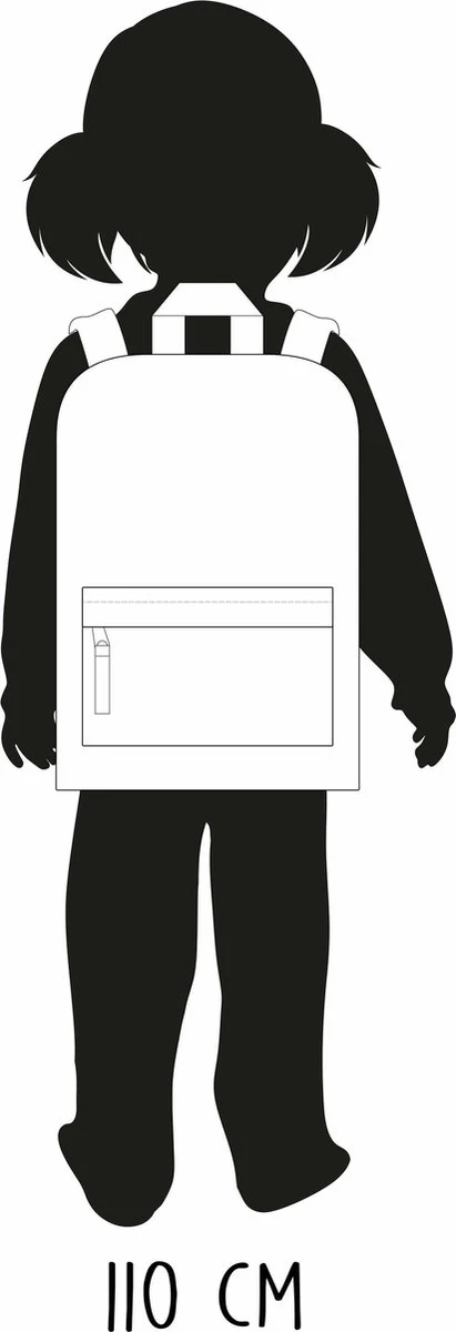 Milky Kiss Pretty Okay Jungle Rugzak - 10,1 L - Navy Blauw 8 Milky Kiss Pretty Okay Jungle Rugzak - 10,1 L - Navy Blauw - Afbeelding 6