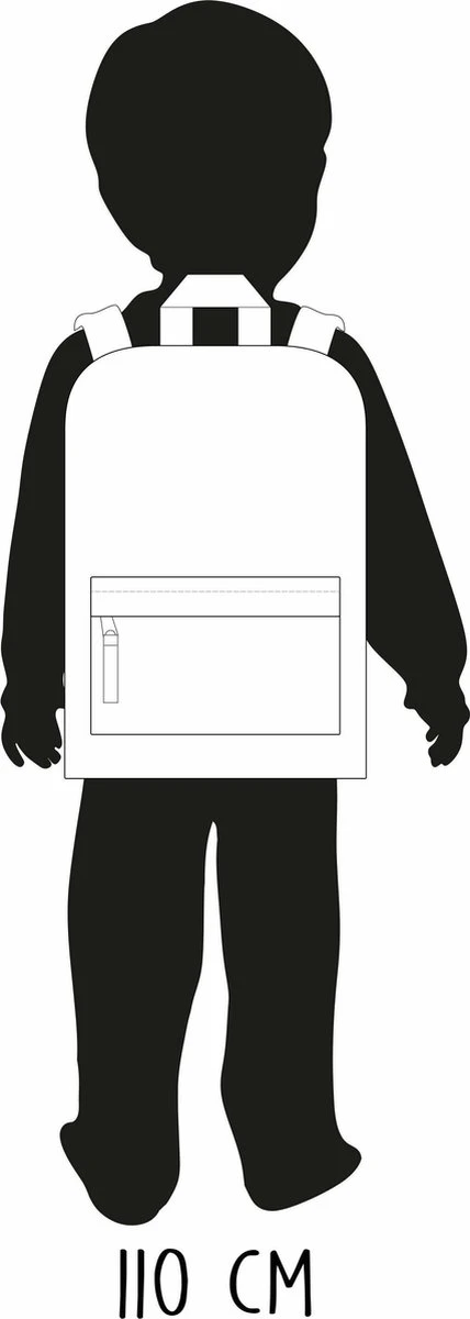 Milky Kiss Pretty Okay Jungle Rugzak - 10,1 L - Navy Blauw 6 Milky Kiss Pretty Okay Jungle Rugzak - 10,1 L - Navy Blauw - Afbeelding 4