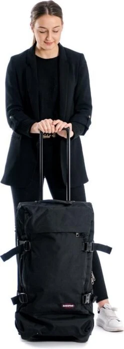 Eastpak TRANVERZ M Reiskoffer (67 X 35.5 X 30 Cm) - Black -Tassen Kortingen Winkel 429x1200