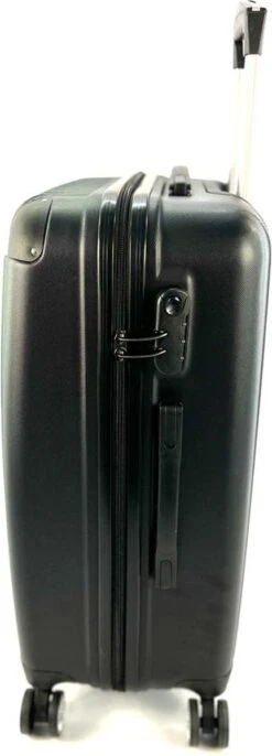 AATravel M Reiskoffer - Trolley ABS - Met Dubbele Wielen - 66 Cm - 73 Liter - Zwart -Tassen Kortingen Winkel 432x1200