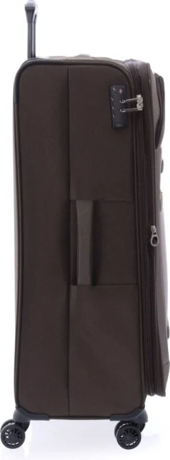 Gladiator Siroco L Grote Koffer 78 Cm - 115 Liter - Expandable - TSA Slot - Bruin -Tassen Kortingen Winkel 444x1200 1