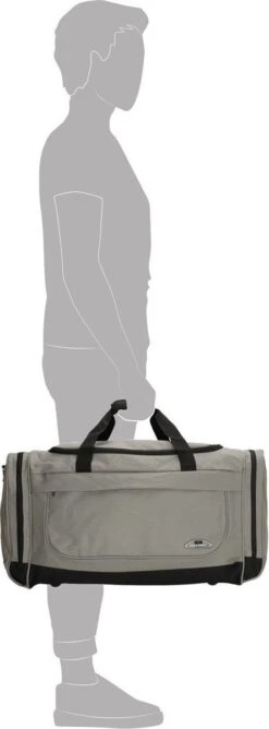 Enrico Benetti Orlando 35301 M Reistas / Sporttas 62 Liter - Grijs -Tassen Kortingen Winkel 444x1200 4