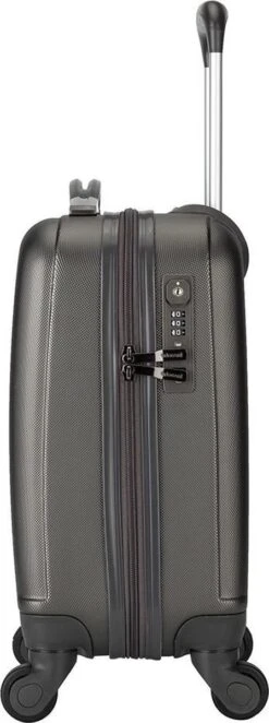 Decent Handbagage Koffer / Trolley / Reiskoffer - 42 Cm - 24 Liter - ABS - Maxi Air - Grijs -Tassen Kortingen Winkel 448x1200 1