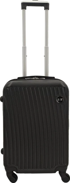 SB Travelbags Kofferset - 2 Delige -Zwart - 65cm/55cm -Tassen Kortingen Winkel 461x1200 2
