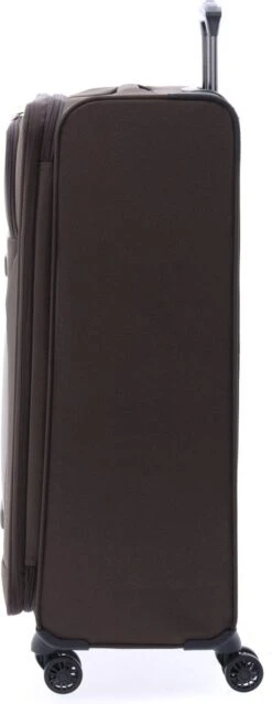 Gladiator Siroco L Grote Koffer 78 Cm - 115 Liter - Expandable - TSA Slot - Bruin -Tassen Kortingen Winkel 464x1200