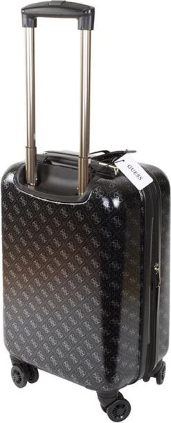 Guess Trolley Jesco Dames Koffer - Coal Logo -Tassen Kortingen Winkel 485x1200