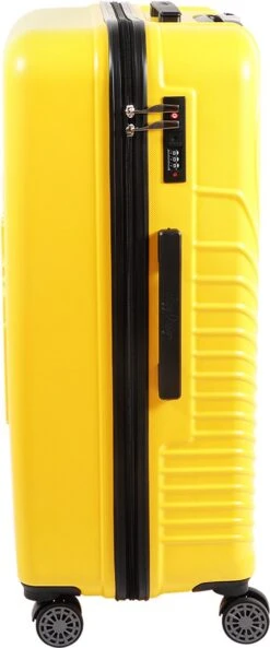 Biggdesign Cats Handbagage - Koffer - Reiskoffer - Geel - Klein -Tassen Kortingen Winkel 500x1200 1