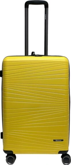 Benzi Barco Middelgrote Koffer - 65 Cm - 65 Liter - Geel -Tassen Kortingen Winkel 517x1200 1