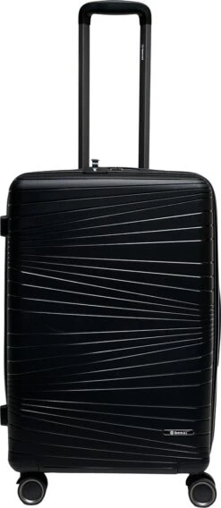 Benzi Barco Middelgrote Koffer - 65 Cm - 65 Liter - Zwart -Tassen Kortingen Winkel 522x1200