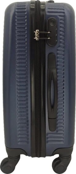 SB Travelbags Handbagage Koffer 55cm 4 Wielen Trolley - Blauw -Tassen Kortingen Winkel 523x1200 1