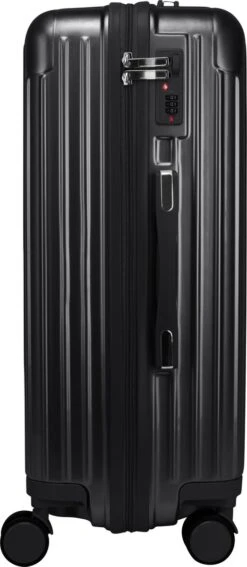 Royal Swiss - Reis Koffer - 66cm - Cijferslot- Lichtgewicht Koffer - 4 Wielen - Zwart -Tassen Kortingen Winkel 523x1200 8