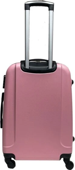 Castillo Travelerz 4 Delige ABS Kofferset - Roze -Tassen Kortingen Winkel 528x1200 6