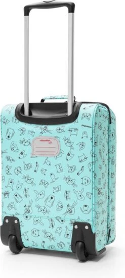 Reisenthel Trolley XS Kids Reiskoffer Kind - Maat XS - 12L - Cats&Dogs Mint -Tassen Kortingen Winkel 538x1200
