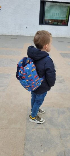 JB Transport Rugzak School Tas Auto Vliegtuig Brandweerauto 3-6 Jaar -Tassen Kortingen Winkel 540x1200 4