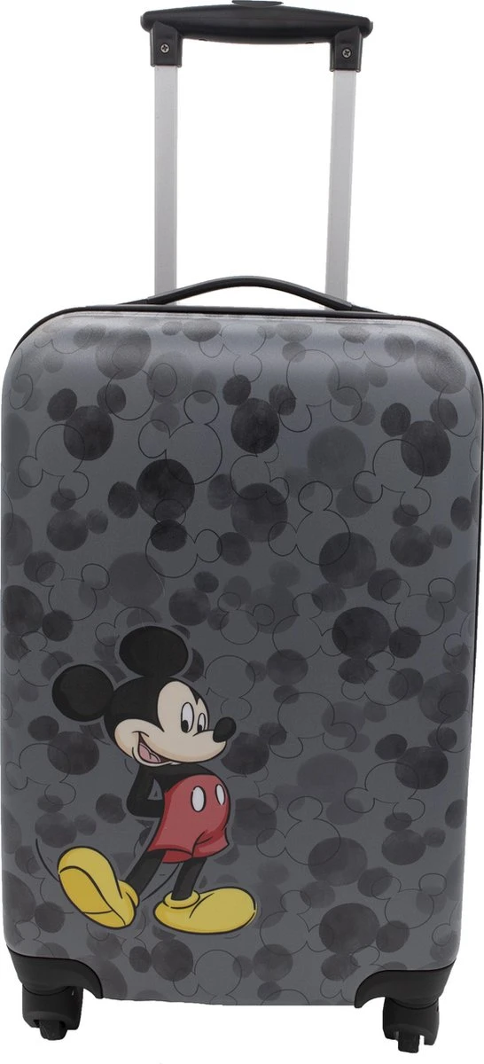 Mickey Mouse Mickey Trolley - Handbagage - Trolley Met Wieltjes 3 Mickey Mouse Mickey Trolley - Handbagage - Trolley Met Wieltjes