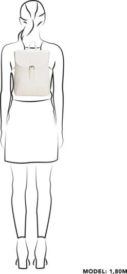 Beagles Murcia Rugzak - Wit -Tassen Kortingen Winkel 556x1200 7