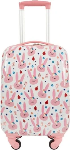 Travelers Club - Kinderkoffer Set - BUNNY -Tassen Kortingen Winkel 562x1200