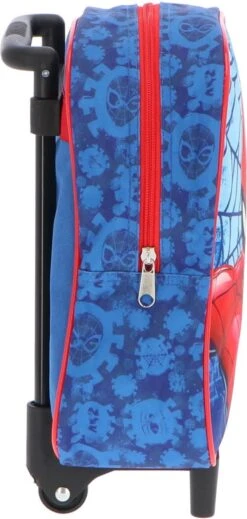 Spider-Man Spiderman Handbagage Reiskoffer/trolley - Blauw/rood - 28 Cm - Voor Kinderen -Tassen Kortingen Winkel 571x1200 4