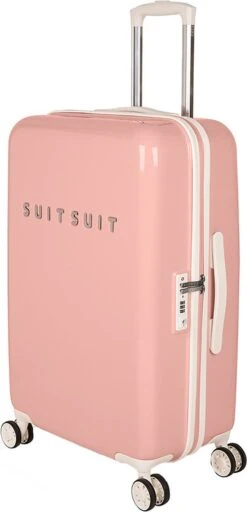 SUITSUIT - Fabulous Fifties - Papaya Peach - Reiskoffer (66 Cm) -Tassen Kortingen Winkel 579x1200