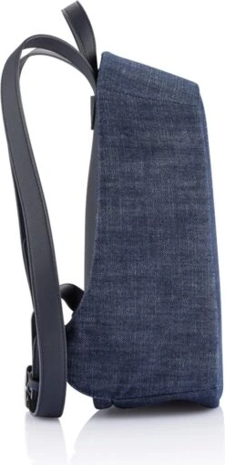 XD Design Elle Fashion Dames Anti-Diefstal Rugzak 6.5 Liter - Denim Blauw -Tassen Kortingen Winkel 582x1200 5