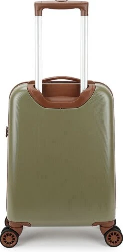 Decent Retro Handbagage Koffer 55 Cm Dark Green 10 Decent Retro Handbagage Koffer 55 Cm Dark Green -Tassen Kortingen Winkel 586x1200