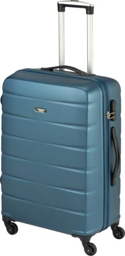 Princess Traveller Grenada - Reiskoffer - Grijsblauw - M - 66cm -Tassen Kortingen Winkel 586x1200 4