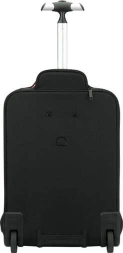 Delsey Parvis Plus Backpack Trolley - 2 Compartments - 17,3 Inch - Black -Tassen Kortingen Winkel 587x1200 4